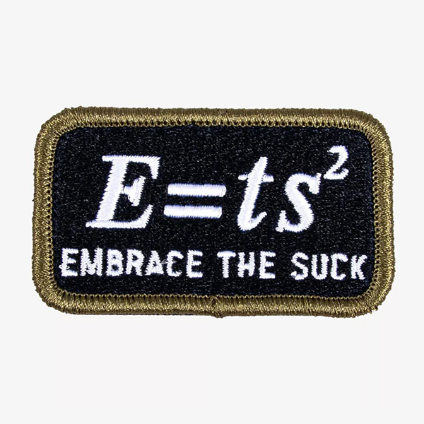 5.11 택티컬 임베러스 더 석크 EQ 패치 (블랙) - Embrace The Suck Eq Patch (Black)