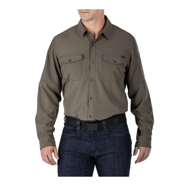 5.11 택티컬 막스맨 롱 슬리브 셔츠 (레인저 그린) - Marksman L/S Shirt (Ranger Green)