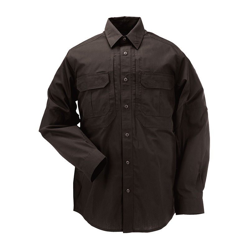 5.11 택티컬 택라이트 프로 긴팔 셔츠 (블랙) - Taclite Pro Long Sleeve Shirt (Black)