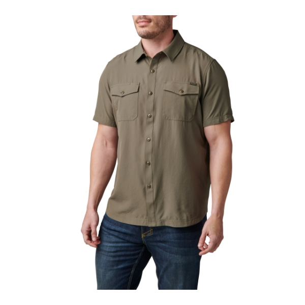 5.11 택티컬 막스맨 반팔 셔츠(레인저그린) - Marksman Short Sleeve Shirt (Ranger Green)