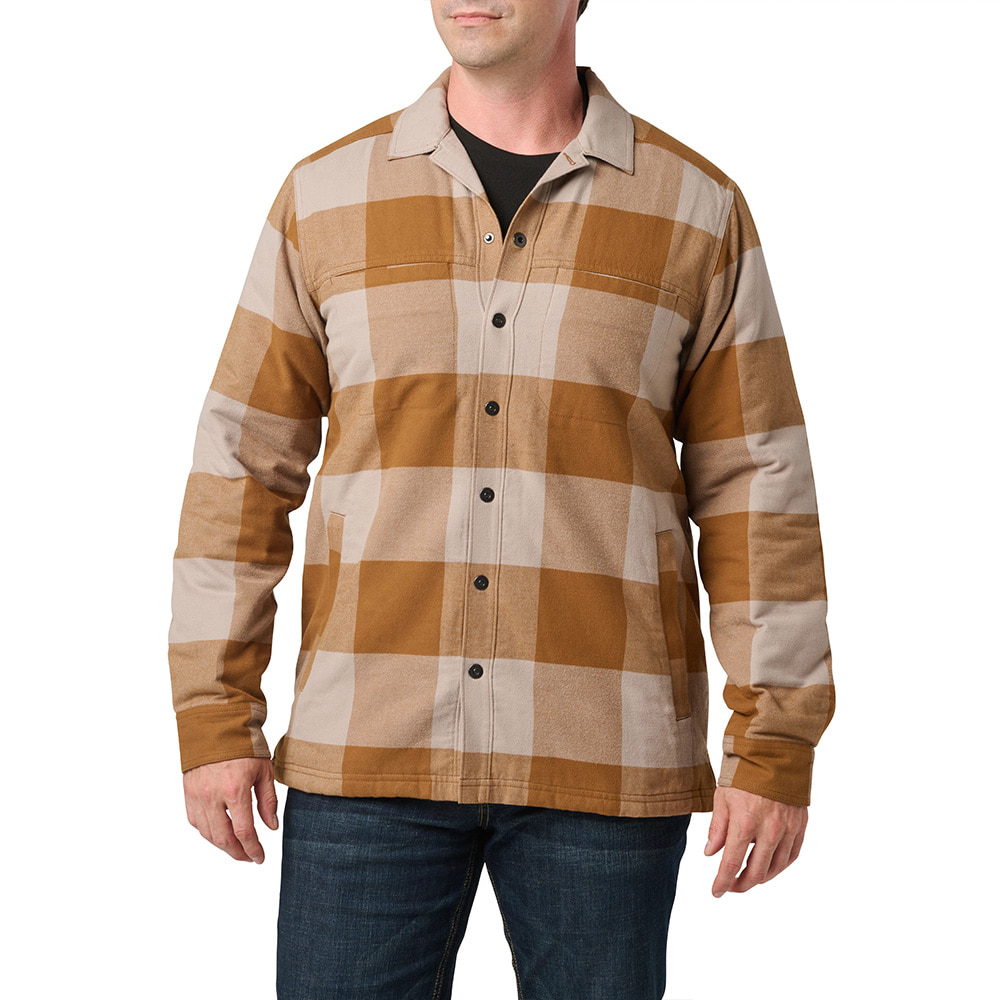 5.11 택티컬 세트 셔츠 자켓(피칸 체크) - Seth Shirt Jacket(Pecan Check)