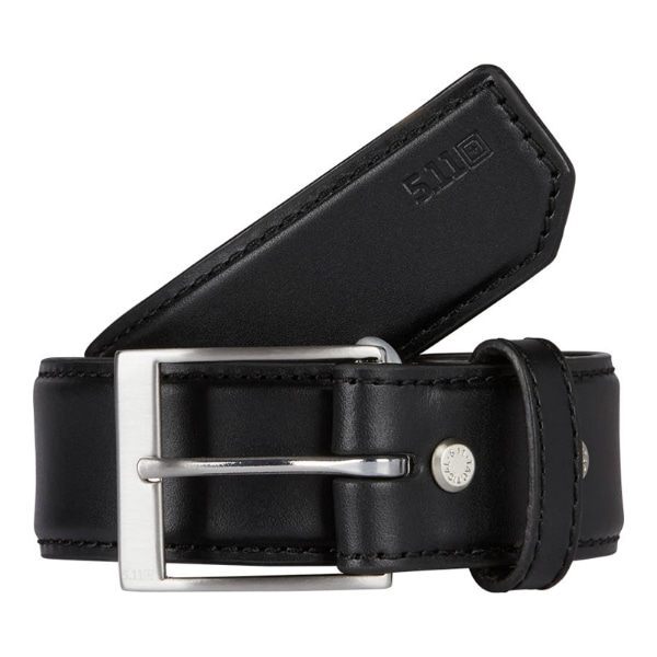 5.11 LTHR 캐주얼 벨트 1.5인치 (블랙) - Leather Belt 1.5 (Black)