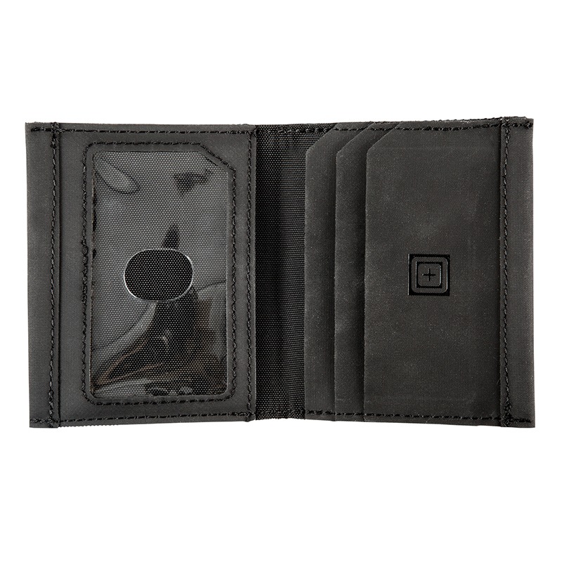 5.11 택티컬 가세트 카드 케이스 (블랙) - Gusseted Card Case (Black)