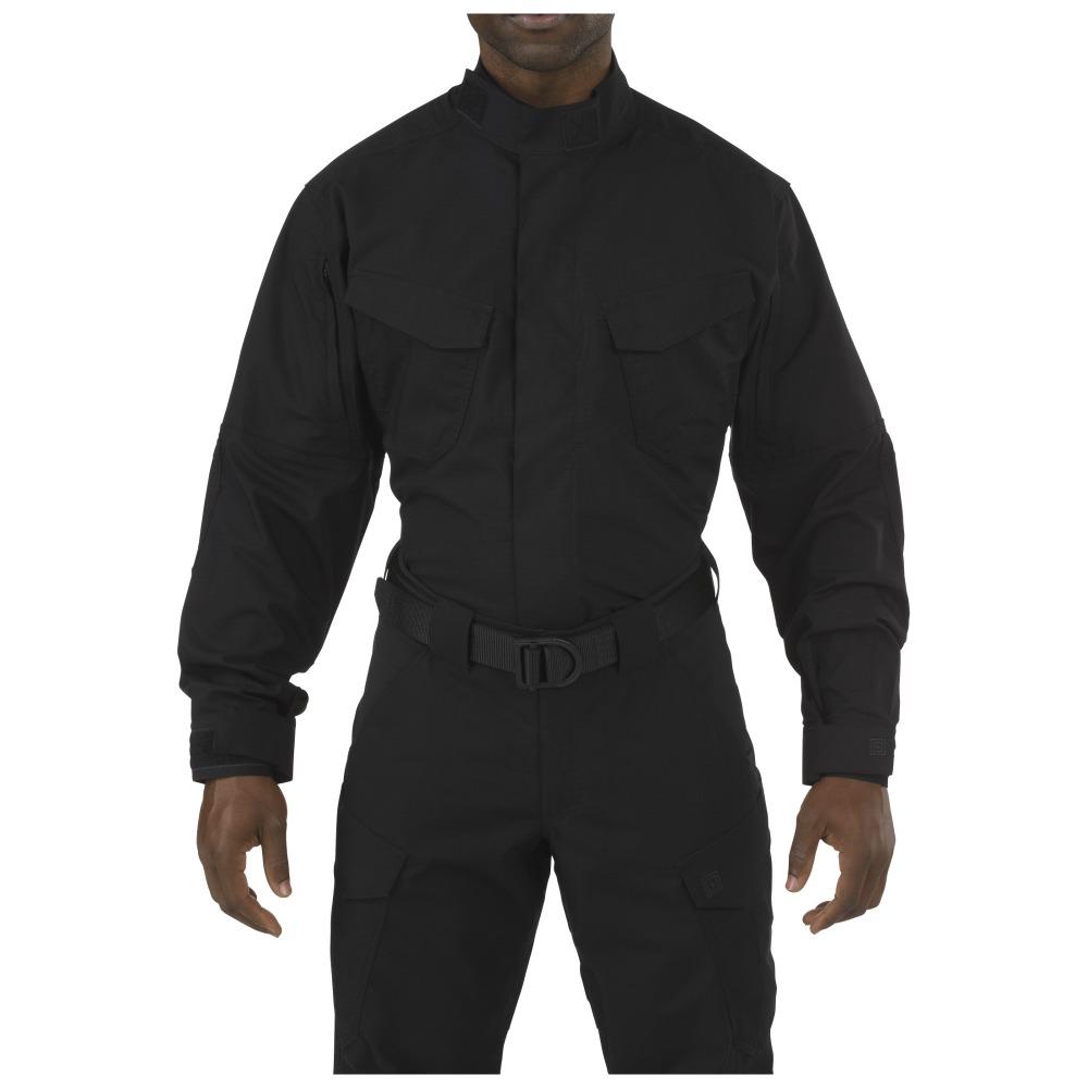 5.11 택티컬 스트라이크 TDU 긴팔 셔츠 (블랙) - Stryke TDU Long Sleeve Shirt (Black)