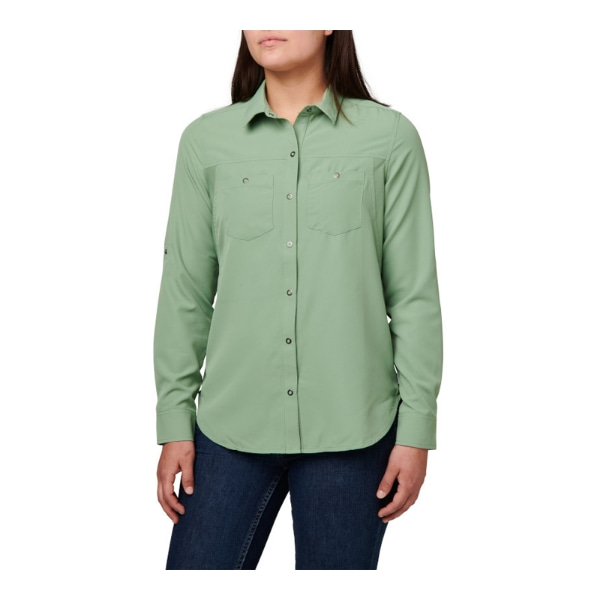 5.11 택티컬 여성용 막스맨 긴팔 셔츠(데저트 세이지) - W/M Marksman L/S Shirt (Desert Sage)