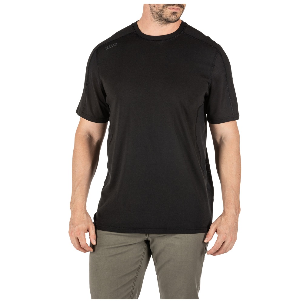 5.11 택티컬 레콘 차지 반팔 티셔츠 (블랙) - Recon Charge SS T Shirt (Black)