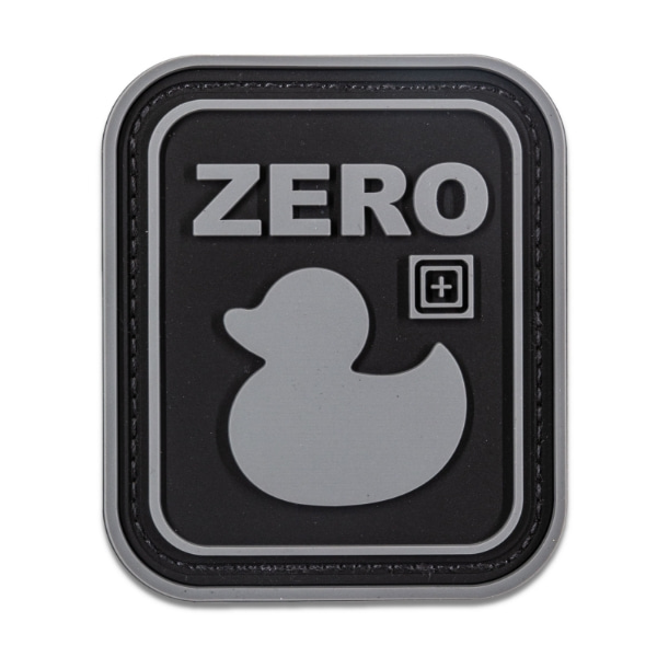 5.11 택티컬 제로 덕 패치 (블랙) - Zero Ducks Patch (Black)