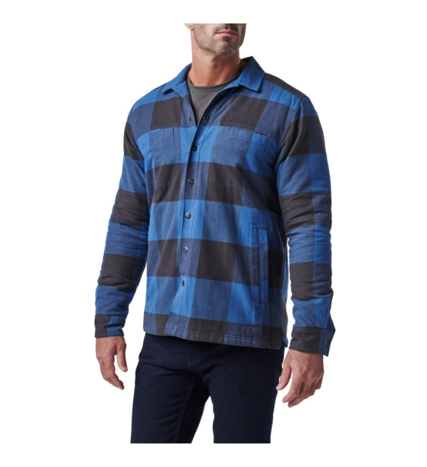 5.11 택티컬 세트 셔츠 자켓(코발트블루 플래드) - Seth Shirt Jacket(Cobalt Blue Plaid)