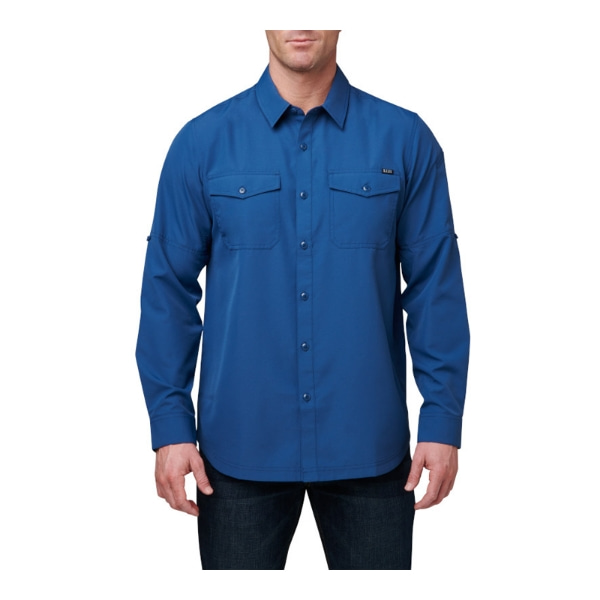 5.11 택티컬 막스맨 롱 슬리브 셔츠 (엔선 블루) - Marksman L/S Shirt (Ensign Blue)